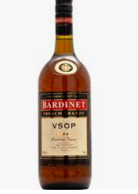 BARDINET VSOP BRANDY 12X100CL