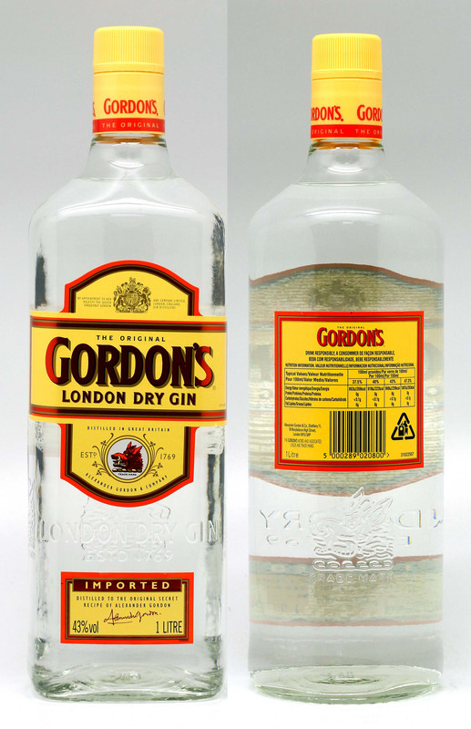 GORDONS GIN 12X100CL