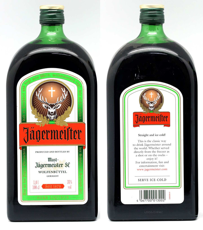 JAGERMEISTER LIQUEUR 6X100CL